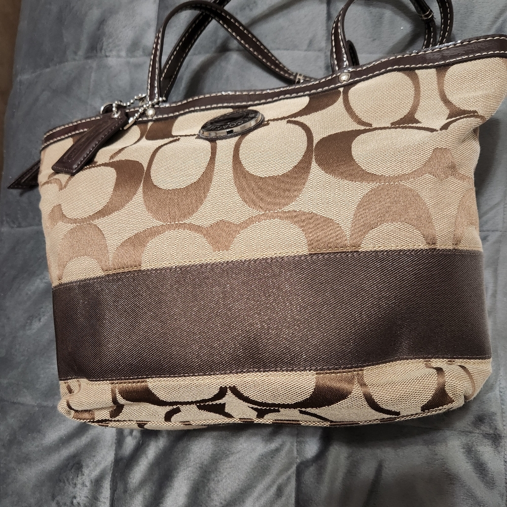 Coach Monogram Handbag
